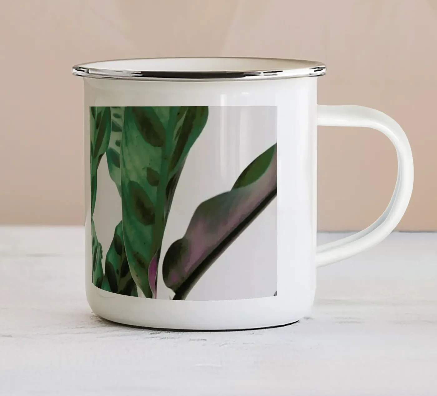 Pattern emaille mok van Cassia Beck Photography