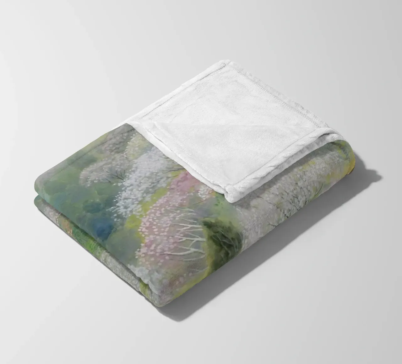 Fiori di ciliegio selvatico coperta in pile da Noji-Mikiko