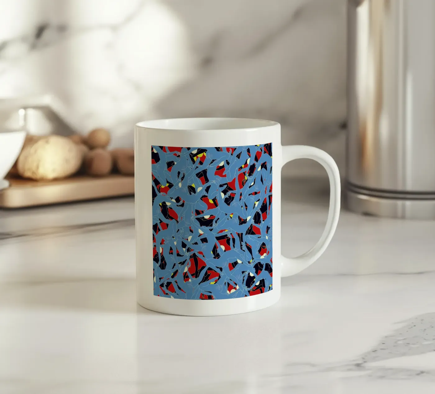 Touch ceramic mug by Ruei