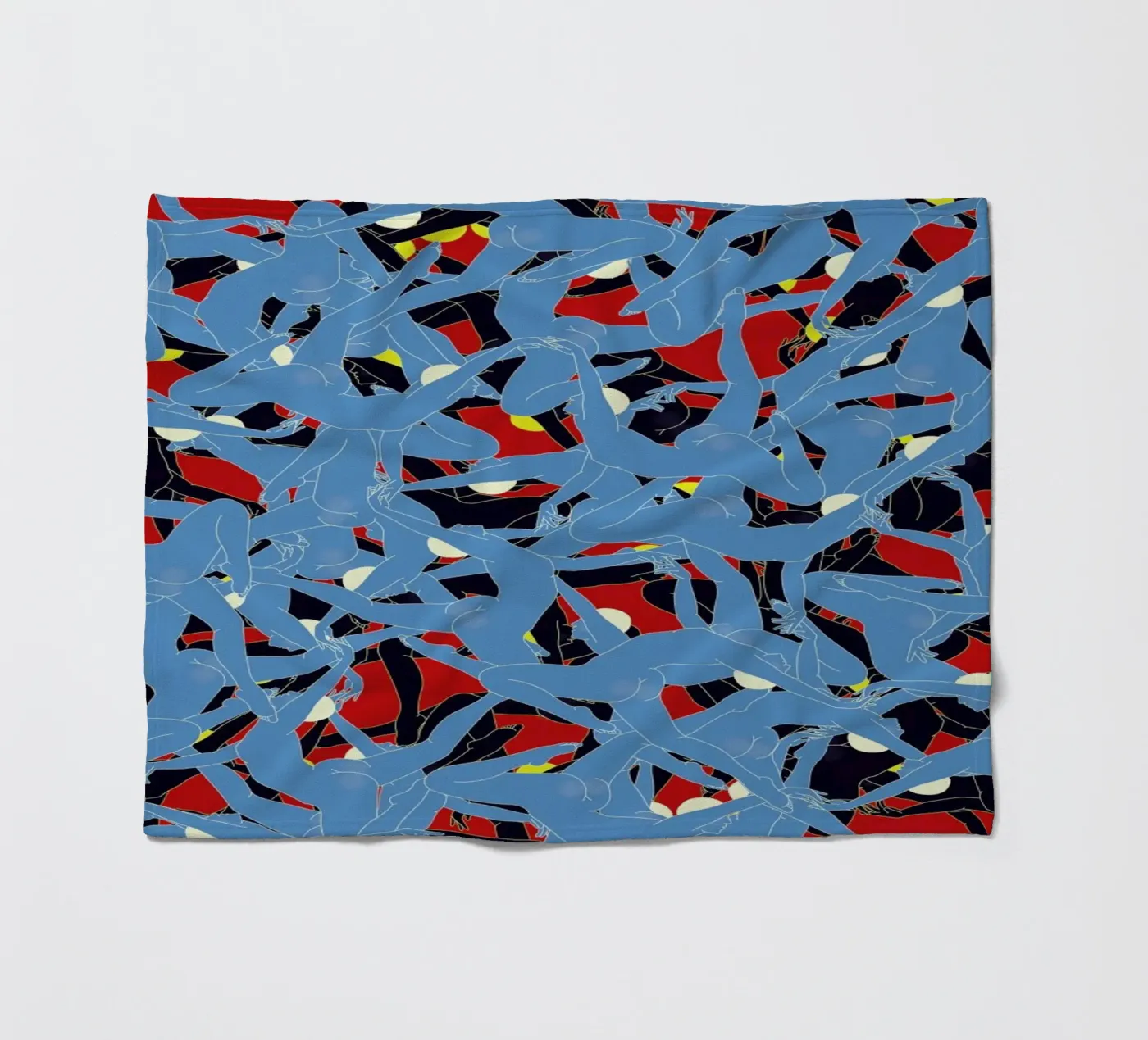 Touch fleece blanket by Ruei