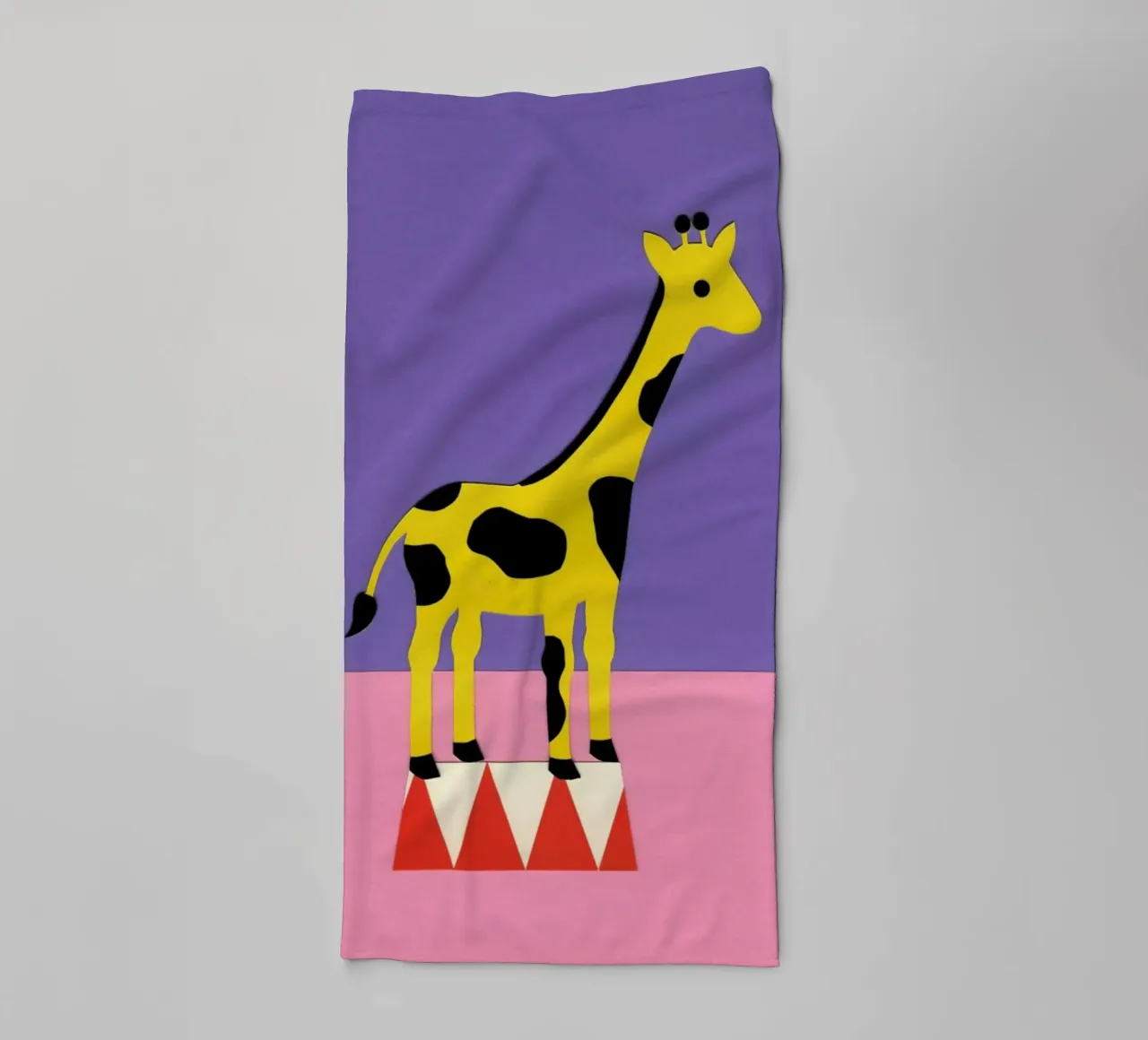Giraffe Aloopi badhanddoek van Rosi Feist