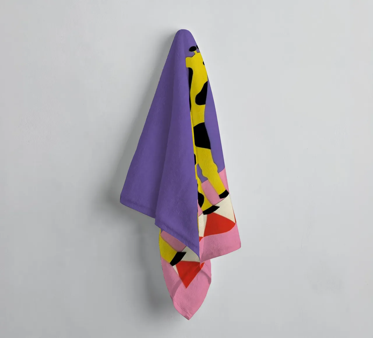 Giraffe Aloopi badhanddoek van Rosi Feist