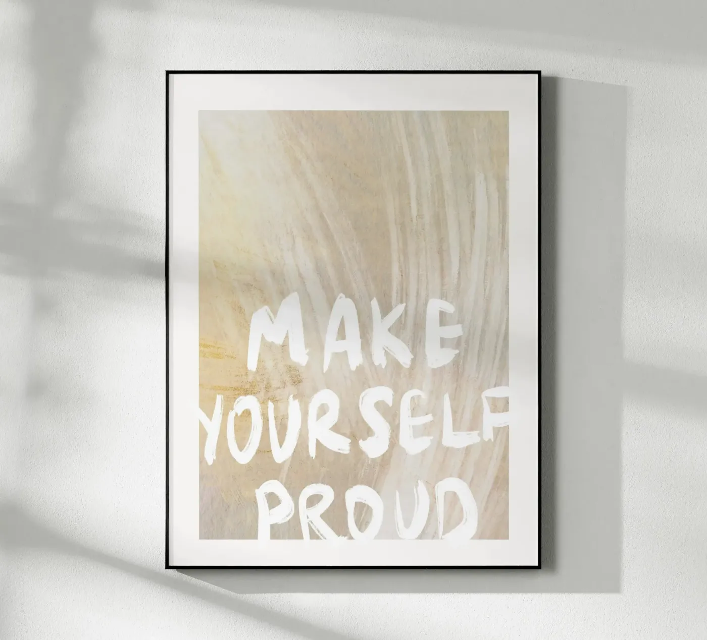 Make Yourself Proud Acryl-Glas von treechild