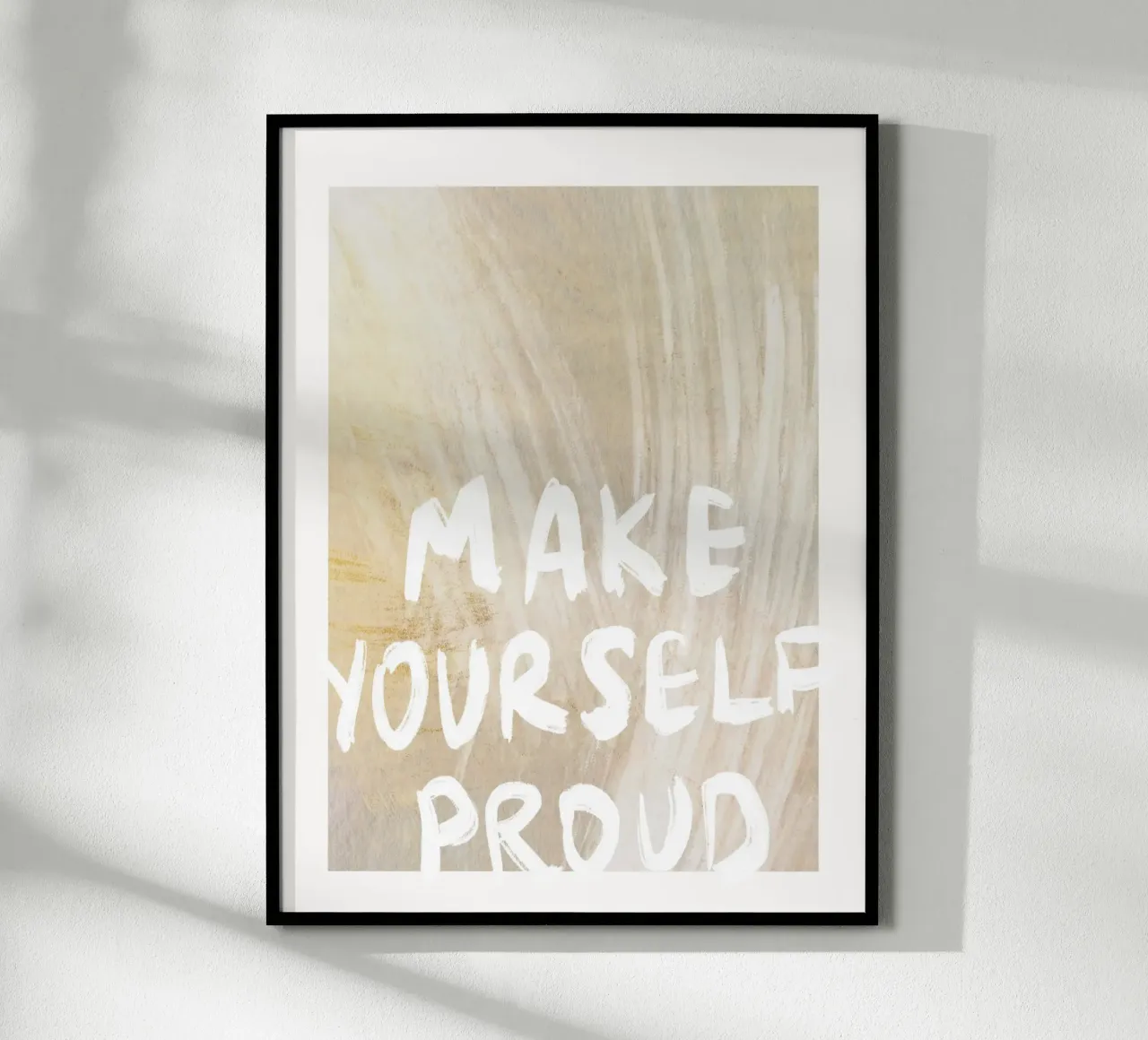 Make Yourself Proud poster da treechild