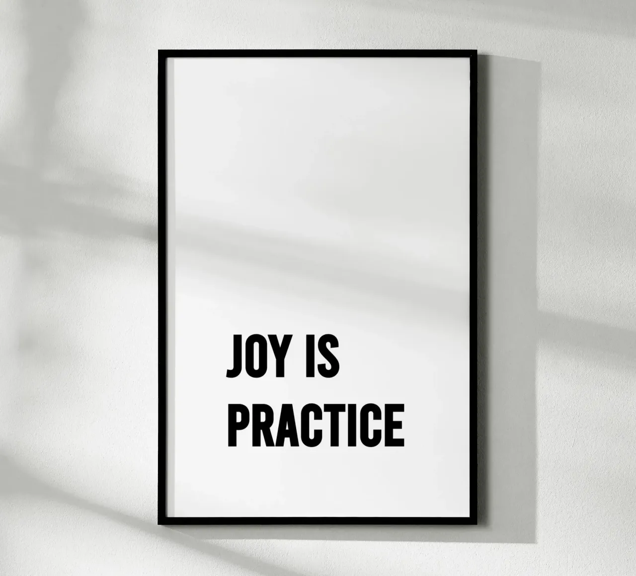 Joy poster by KRUTH DESIGN