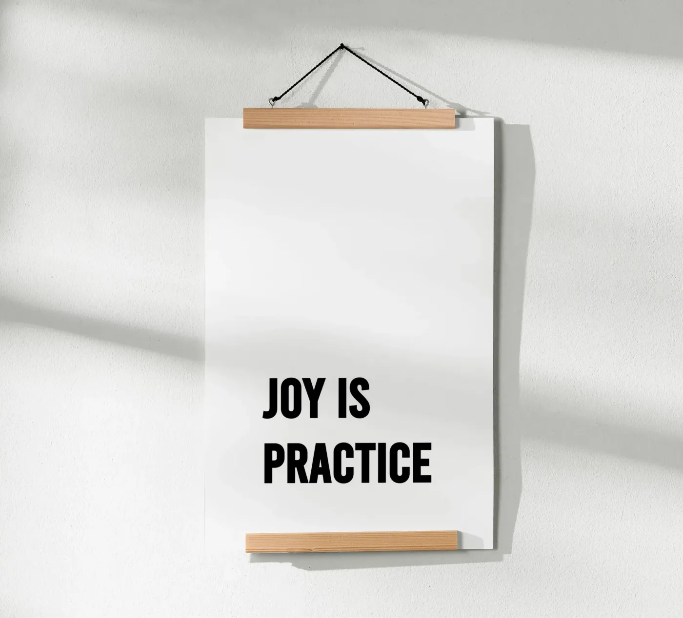 Joy poster by KRUTH DESIGN