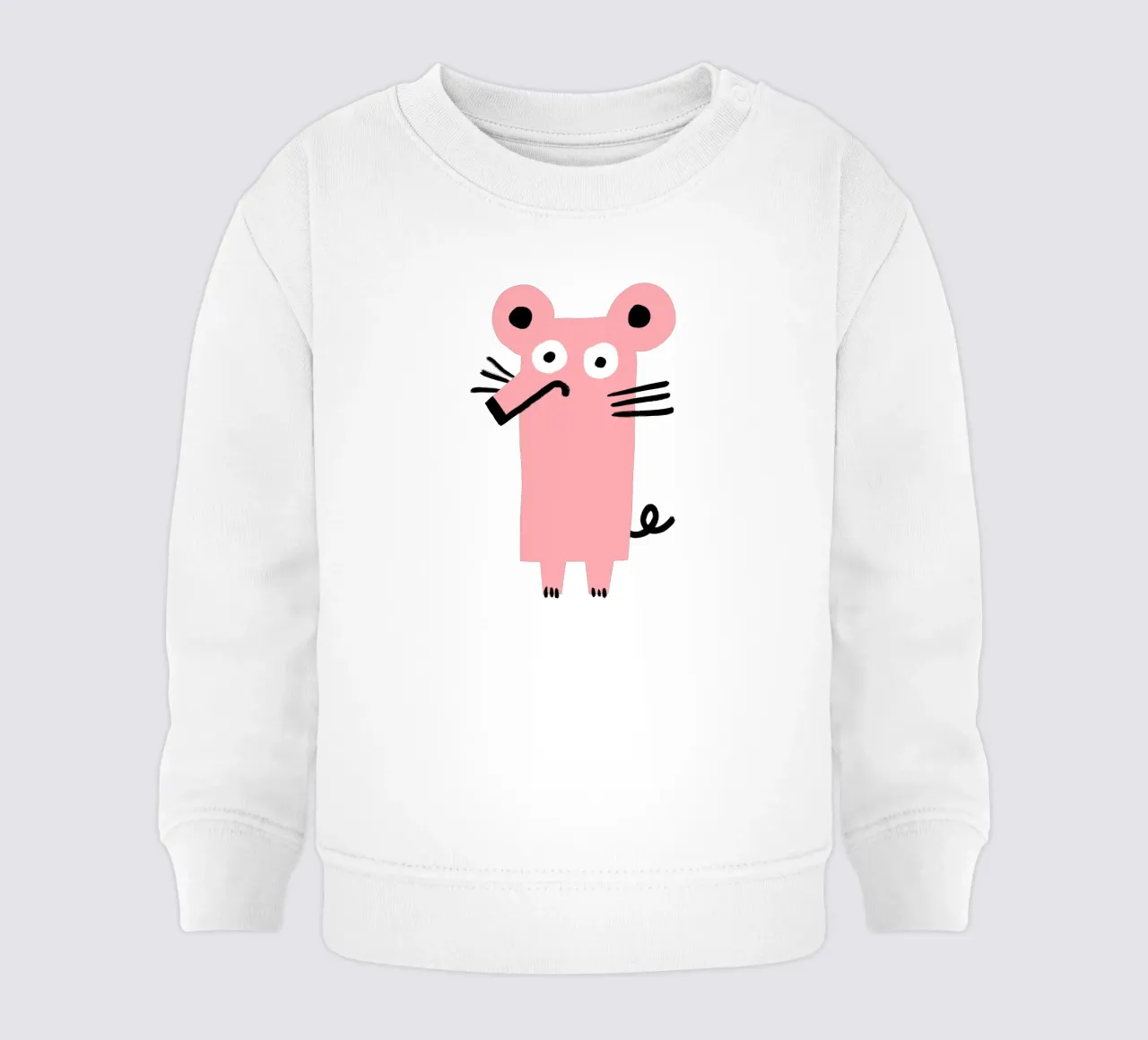 Mouse felpa neonato da aucontraire