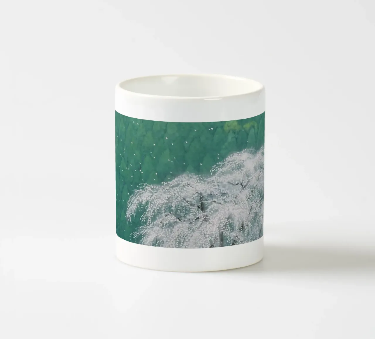 Fiori di ciliegio selvatico tazza in ceramica da Noji-Mikiko