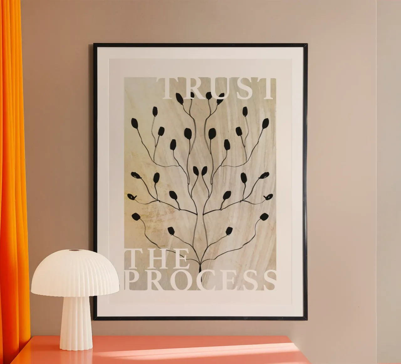 Trust The Process poster da treechild