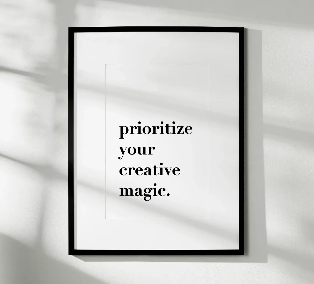 Creative Magic poster con telaio in alluminio da KRUTH DESIGN