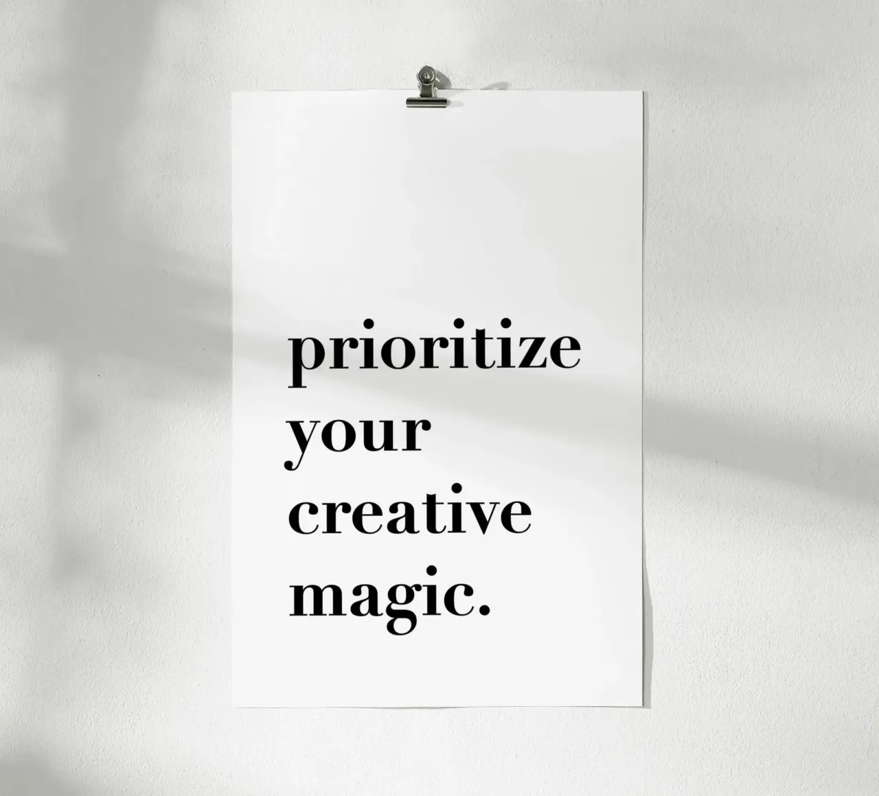 Creative Magic poster con telaio in alluminio da KRUTH DESIGN