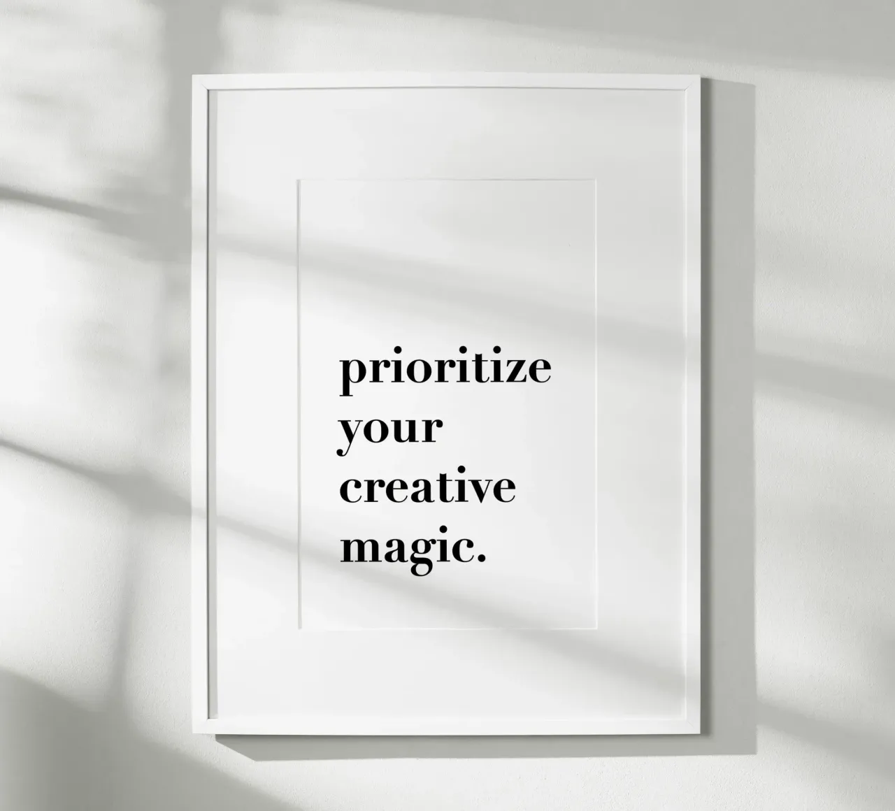 Creative Magic poster con telaio in alluminio da KRUTH DESIGN