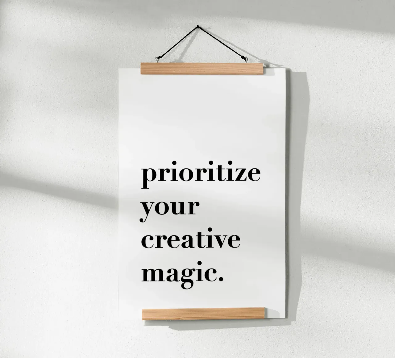 Creative Magic poster con telaio in alluminio da KRUTH DESIGN