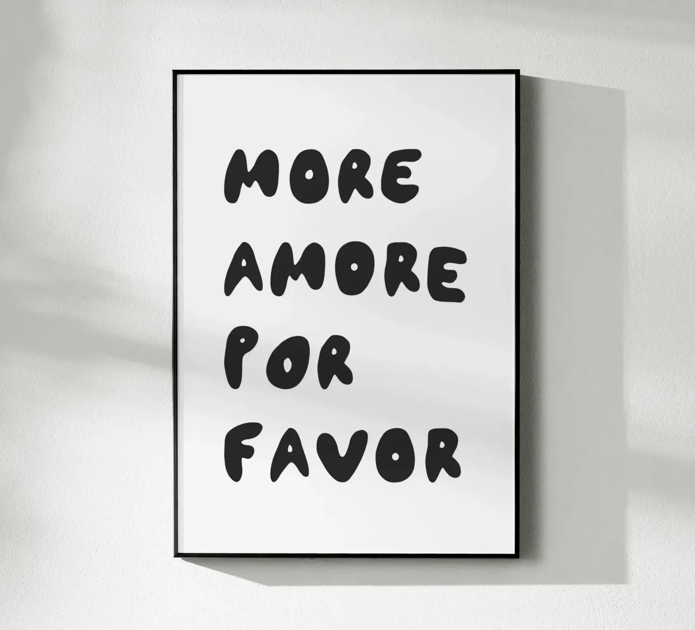 More Amore Acryl-Glas von KRUTH DESIGN