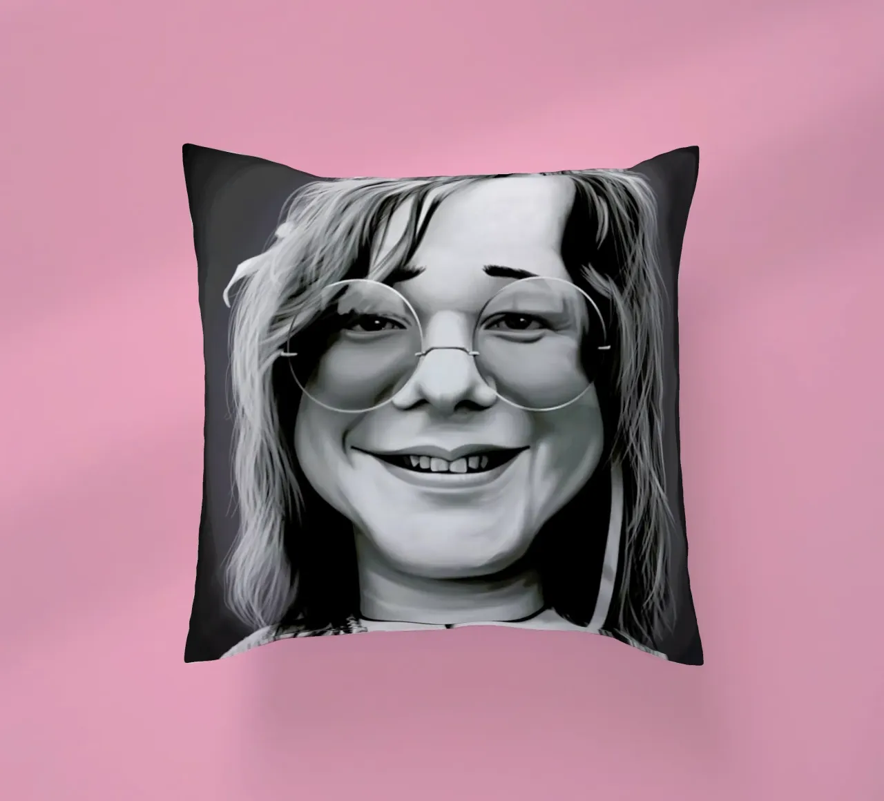 Janis Joplin cuscino da Rob Art | Illustration