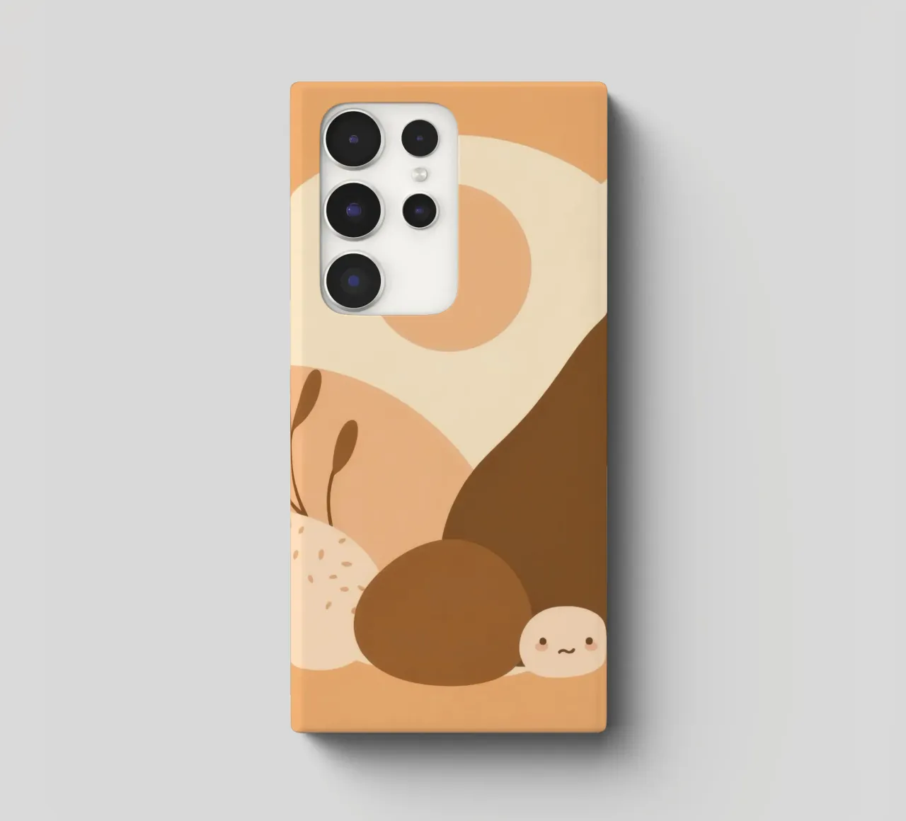 Design unico con elementi astratti e colori tenui cover samsung da DesignDoodle