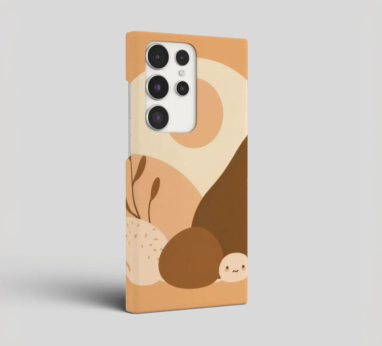 Design unico con elementi astratti e colori tenui cover samsung da DesignDoodle