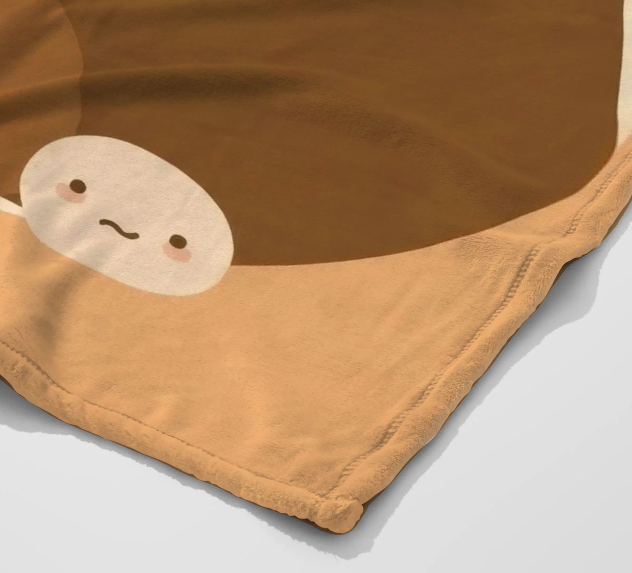 Design unico con elementi astratti e colori tenui coperta in pile da DesignDoodle
