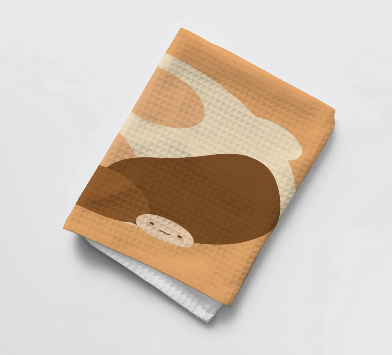 Design unico con elementi astratti e colori tenui canovaccio da cucina da DesignDoodle