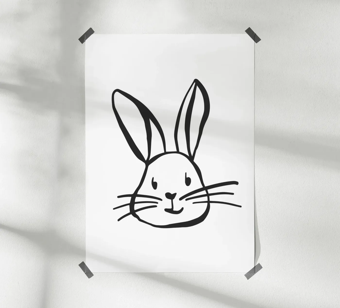 Bunny poster da KRUTH DESIGN