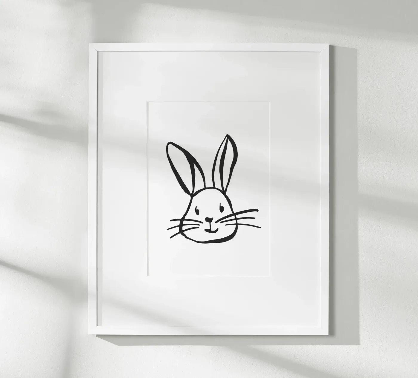 Bunny poster by KRUTH DESIGN