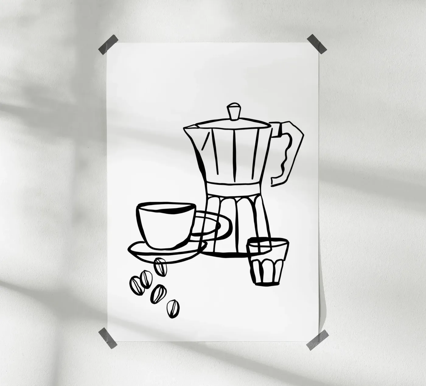 Coffee Lover poster da KRUTH DESIGN