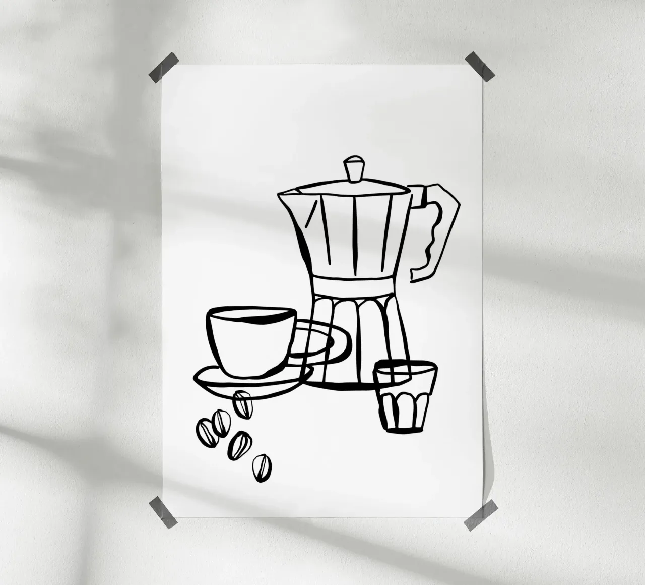 Coffee Lover poster da KRUTH DESIGN