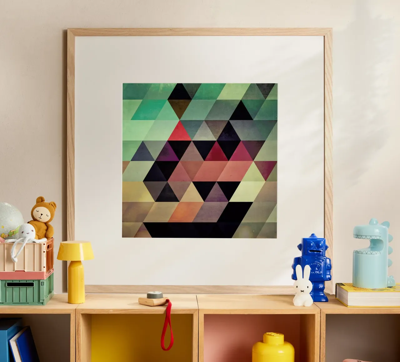 tryypyzoyd poster con telaio in legno da Spires