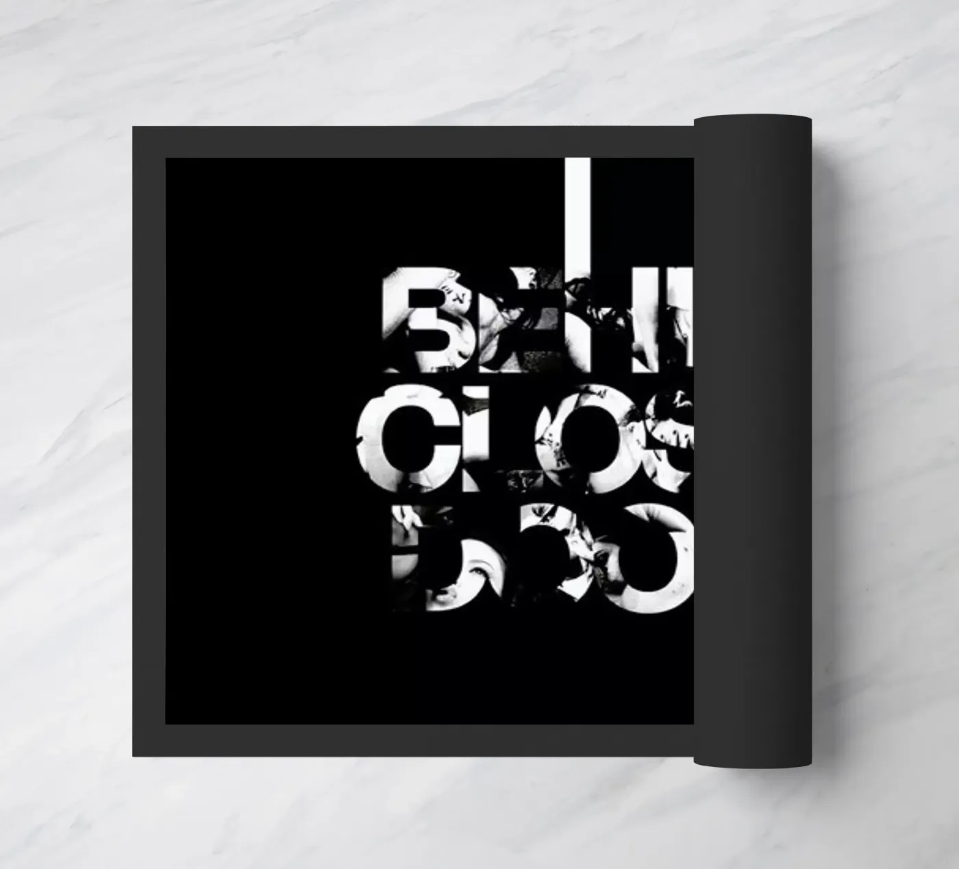 Behind Closed doormat by Petros Afshar