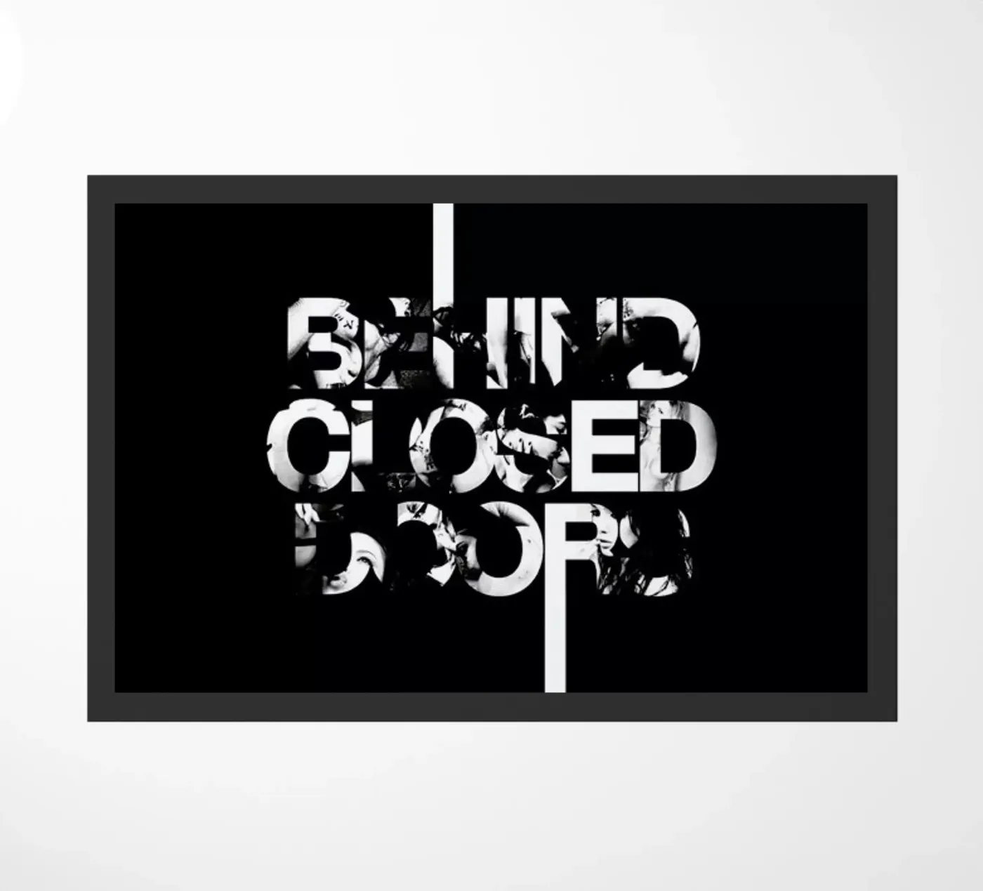 Behind Closed doormat by Petros Afshar