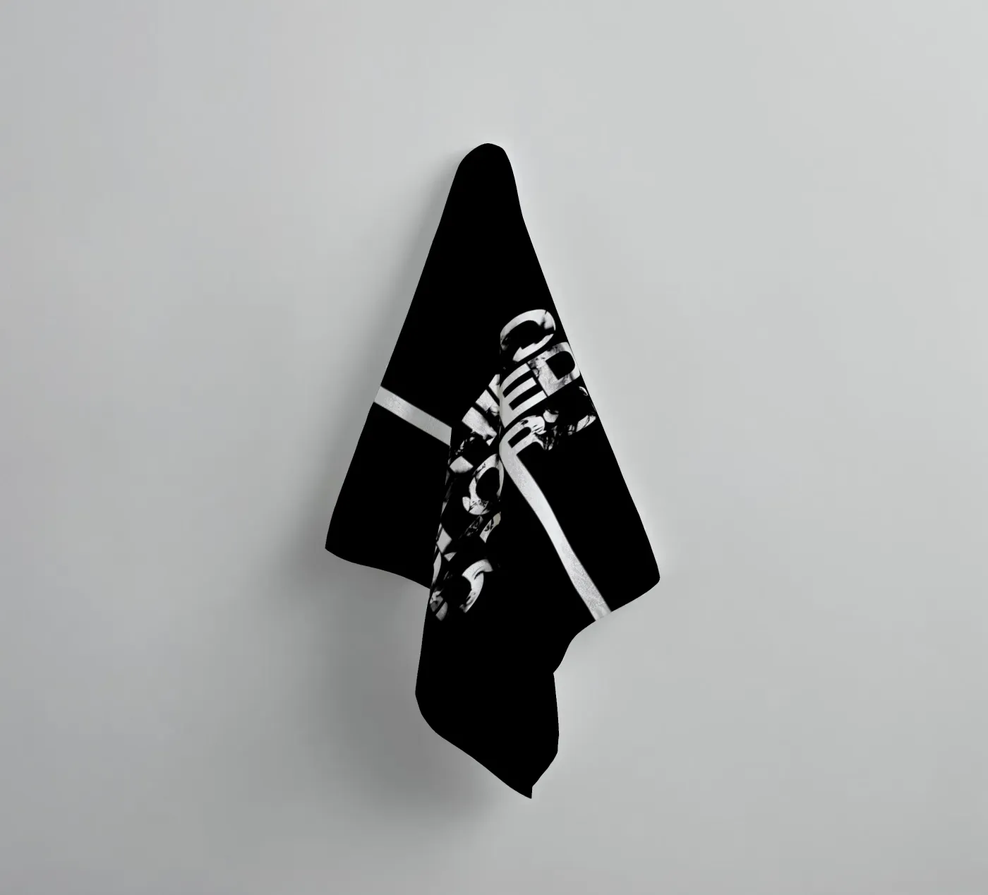 Behind Closed badhanddoek van Petros Afshar