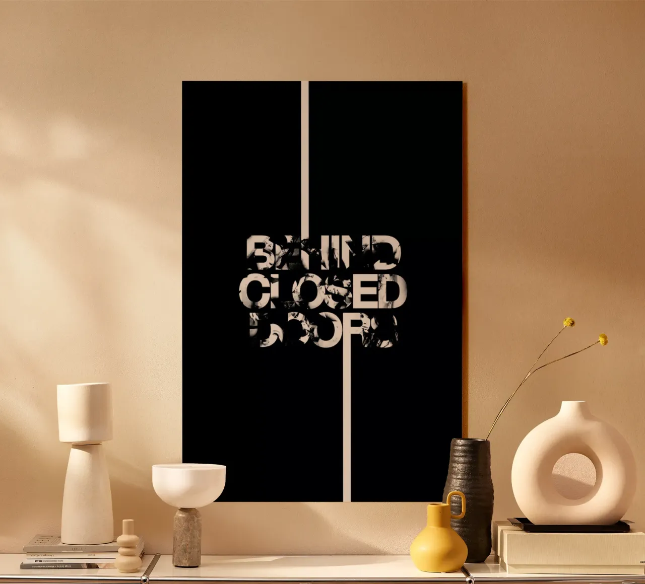 Behind Closed plexiglass da Petros Afshar