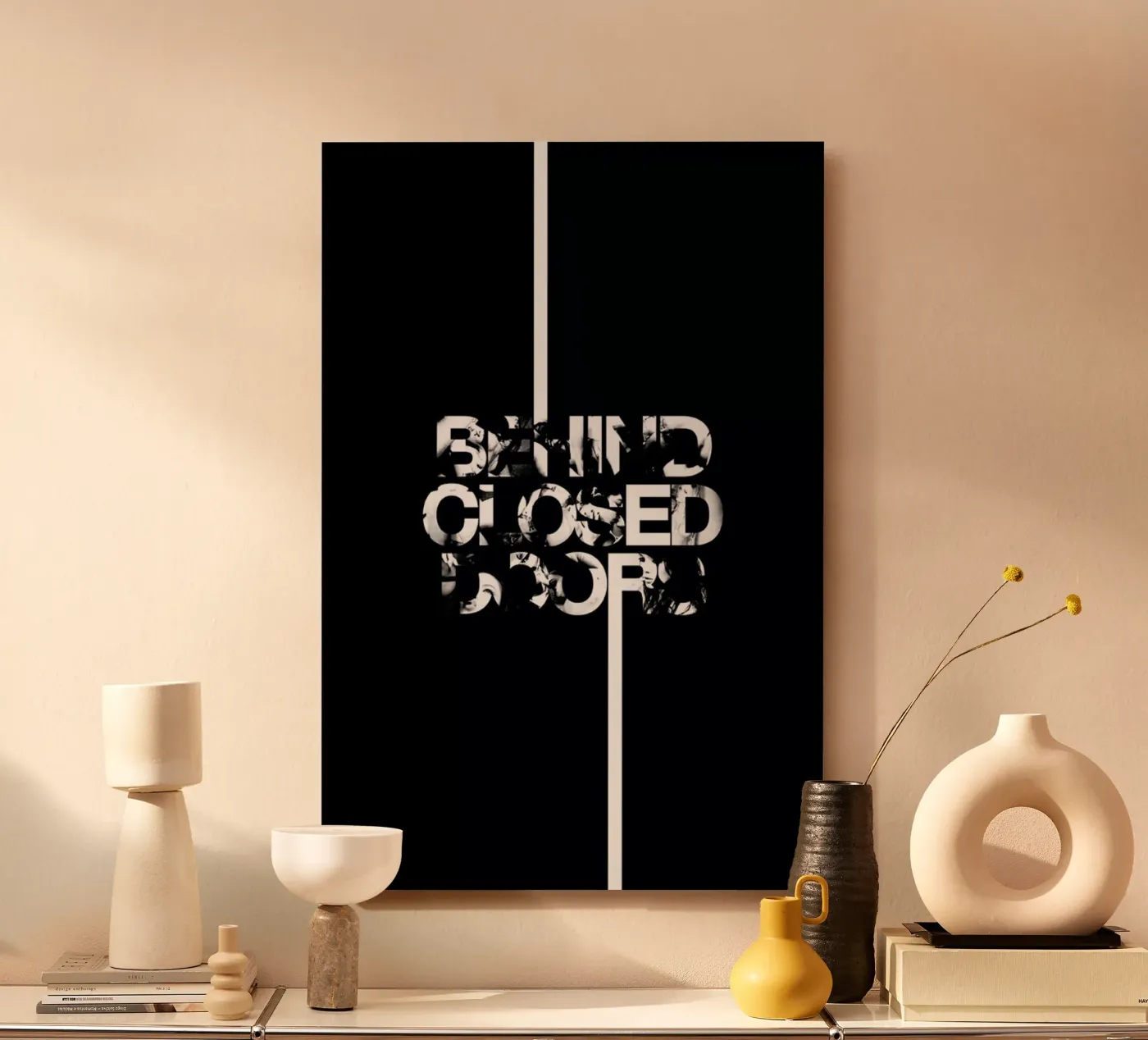 Behind Closed forex plate by Petros Afshar