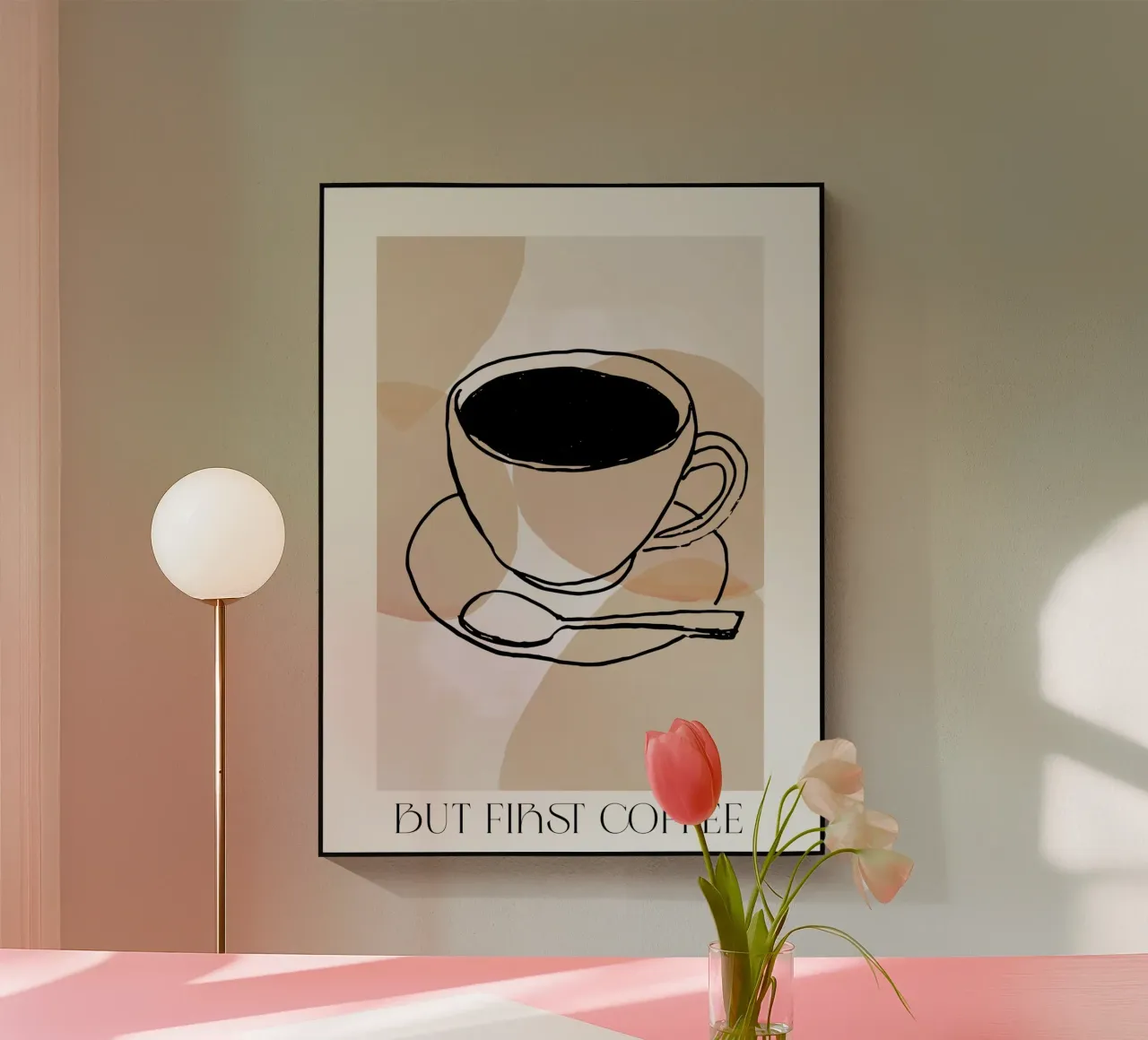 But First Coffee plexiglass da treechild