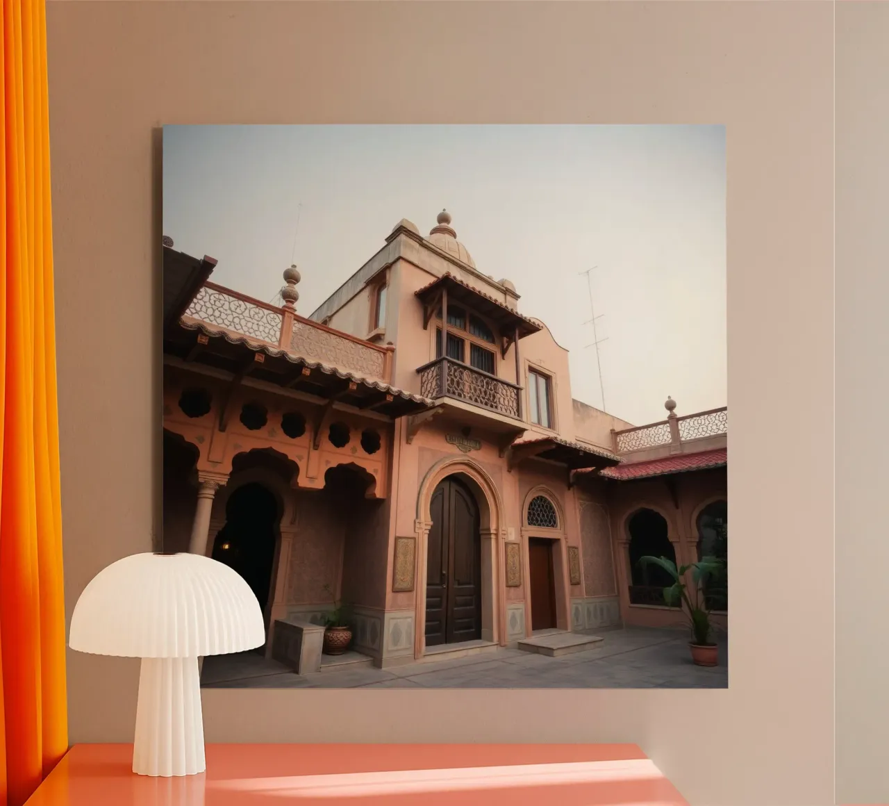 L'architecture historique présente un design traditionnel complexe alu dibond de DesignDoodle