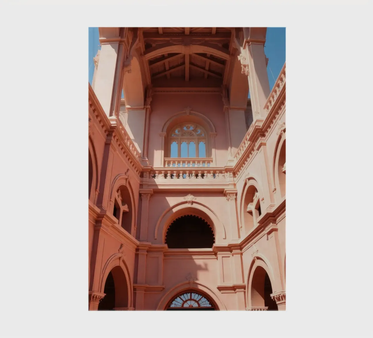 Exploring the architectural beauty of a historic building notebook by DesignDoodle