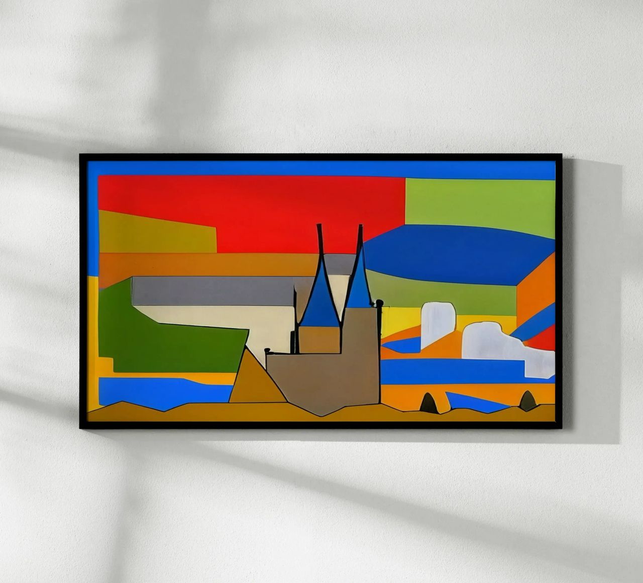 Blick auf Kölner Dom_2 Poster von Abstract Art by LK