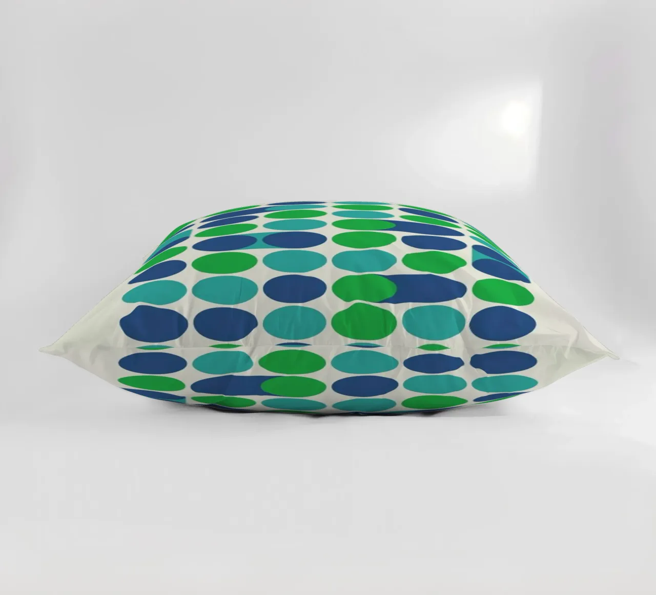 Blue Beep decorative cushion by Bo Lundberg