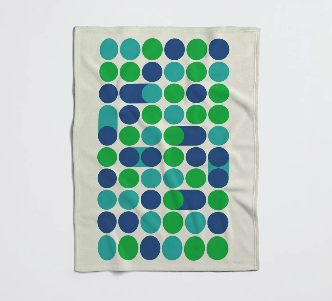 Blue Beep Fleecedecke von Bo Lundberg