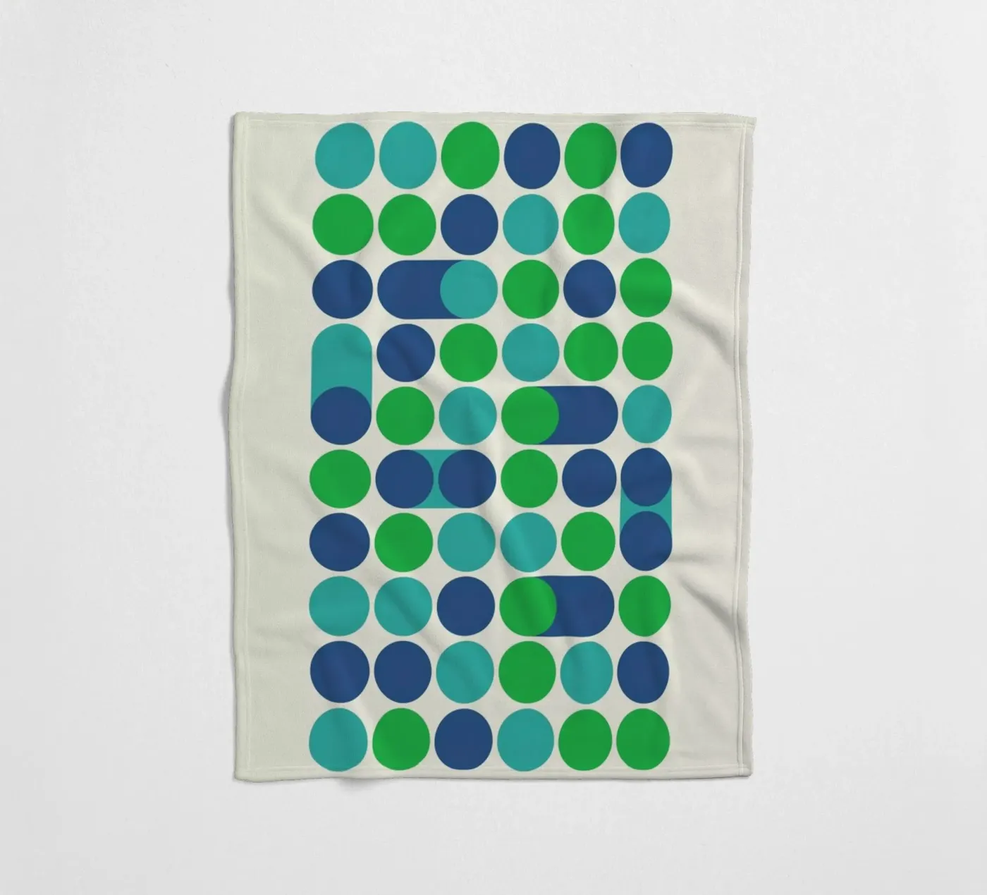 Blue Beep Fleecedecke von Bo Lundberg