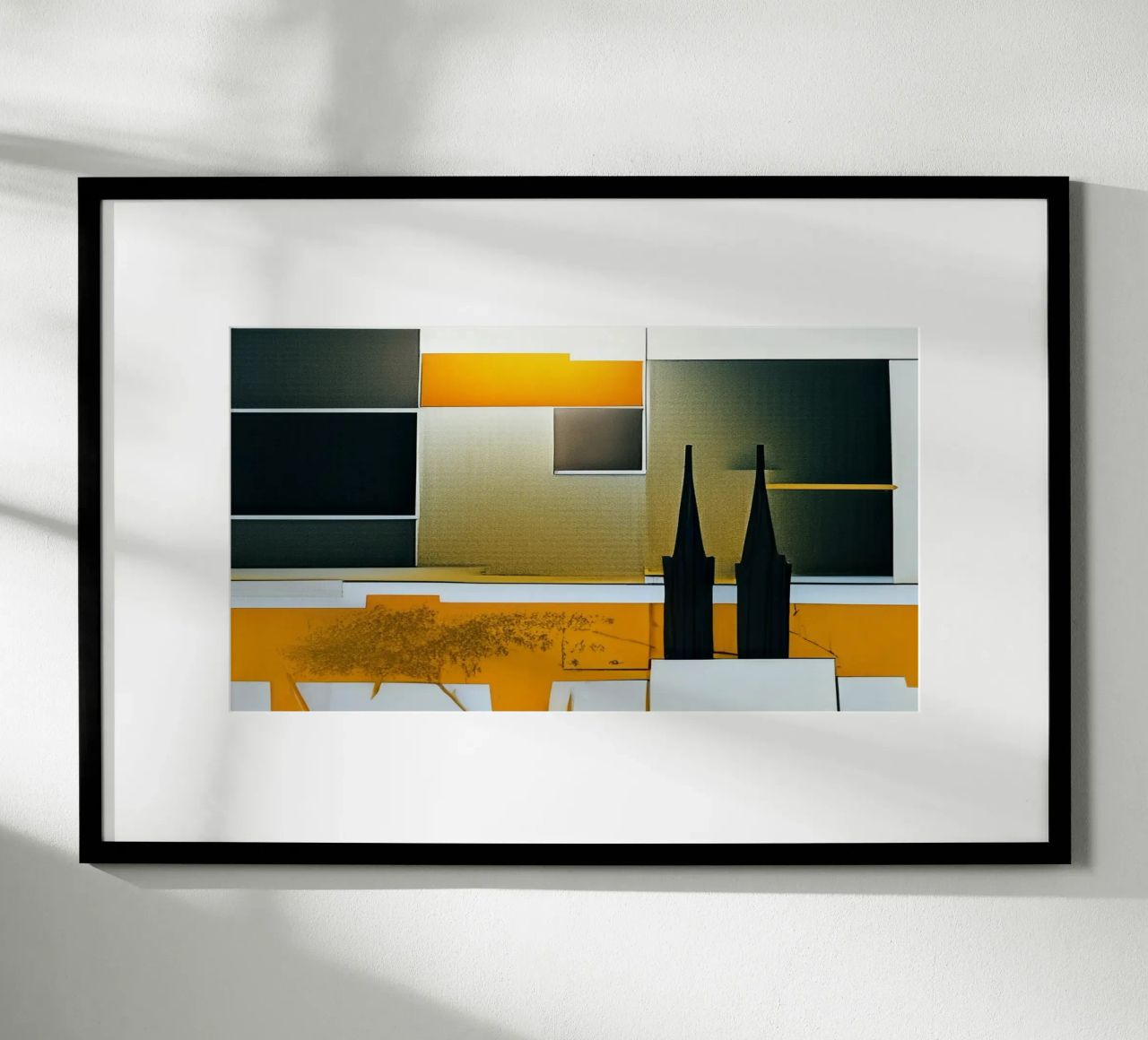 Blick auf Kölner Dom_3 Poster von Abstract Art by LK
