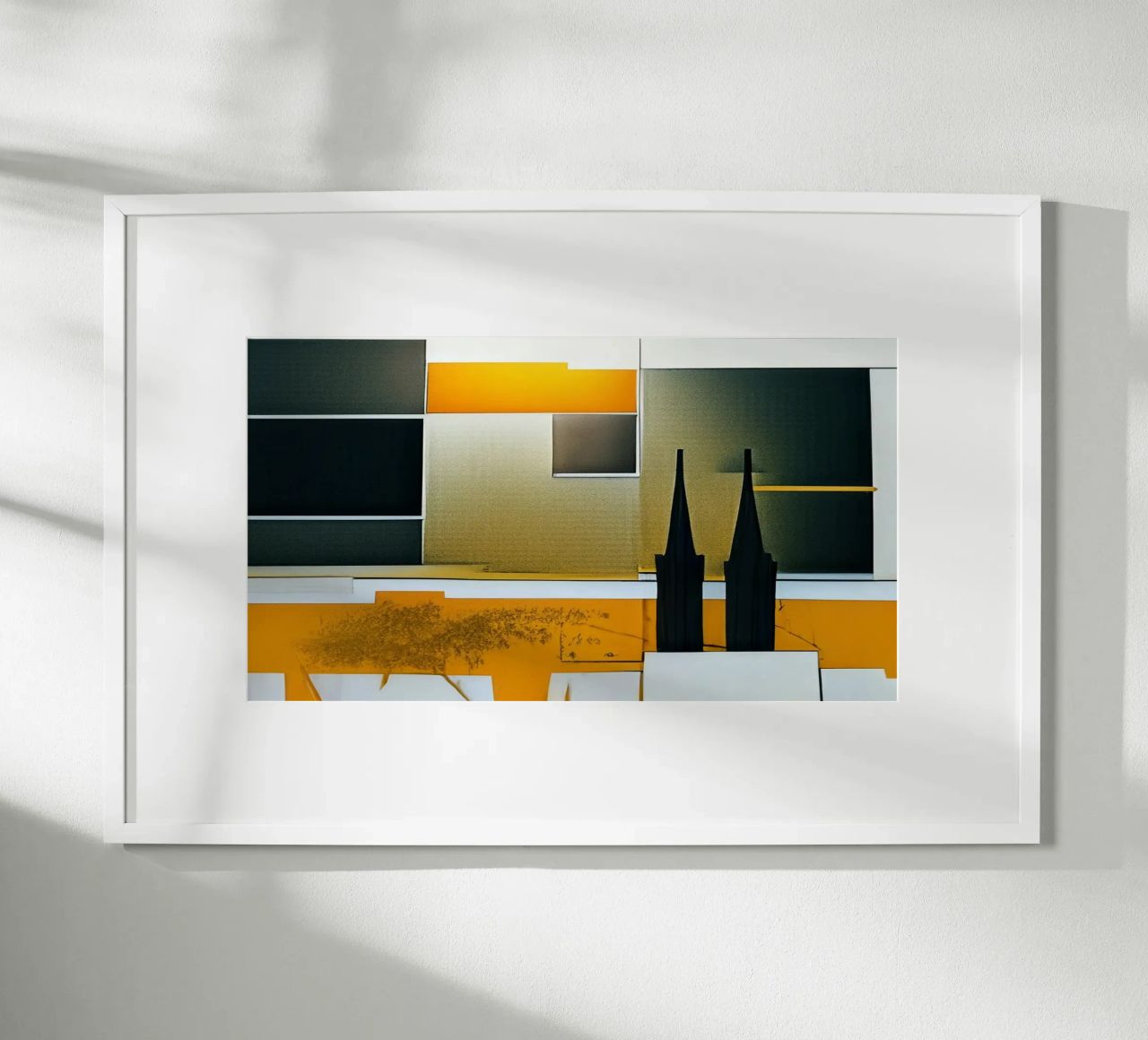 Blick auf Kölner Dom_3 Poster von Abstract Art by LK