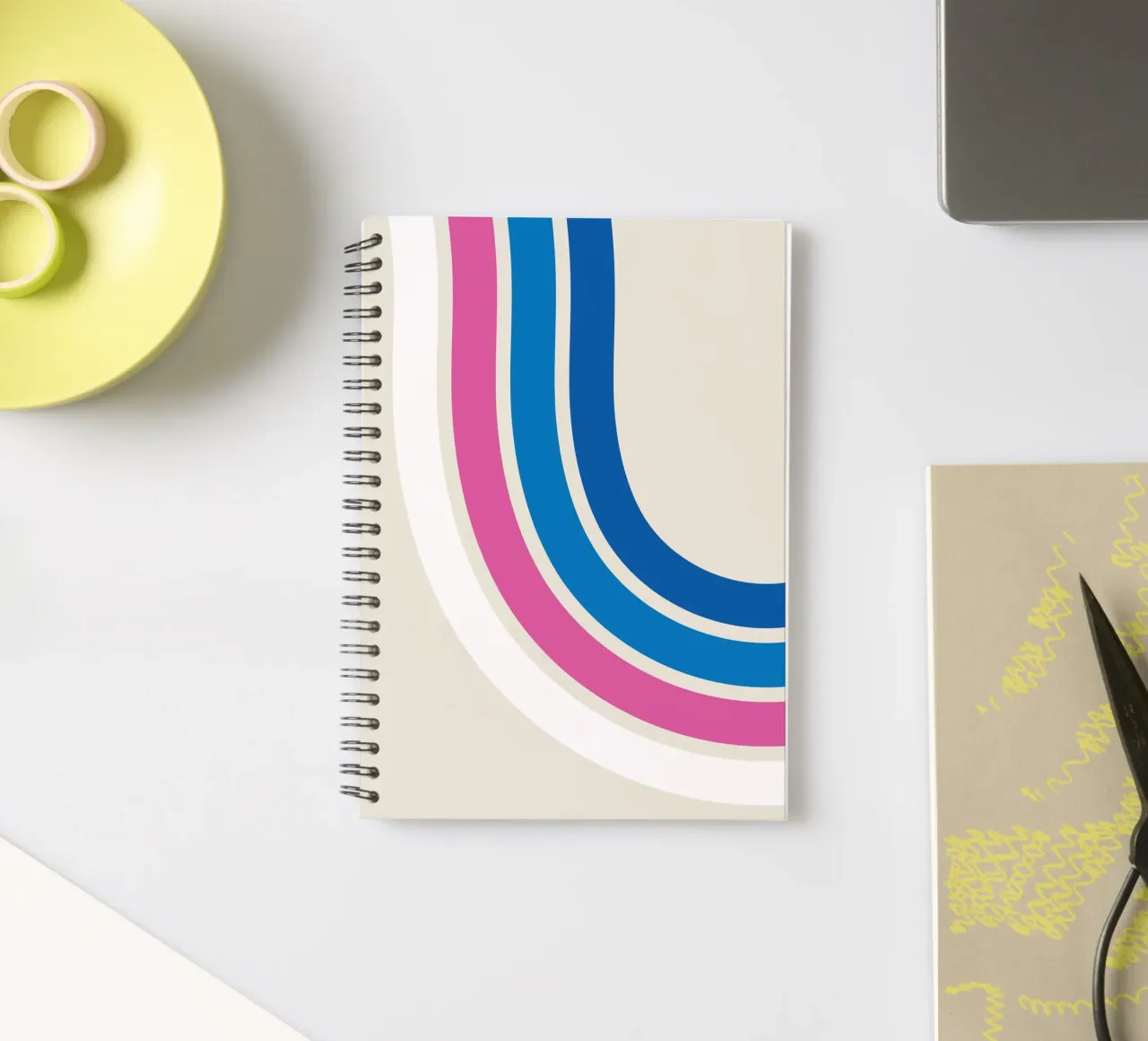 Alpine F1 spiral notebook by OkleoStudio
