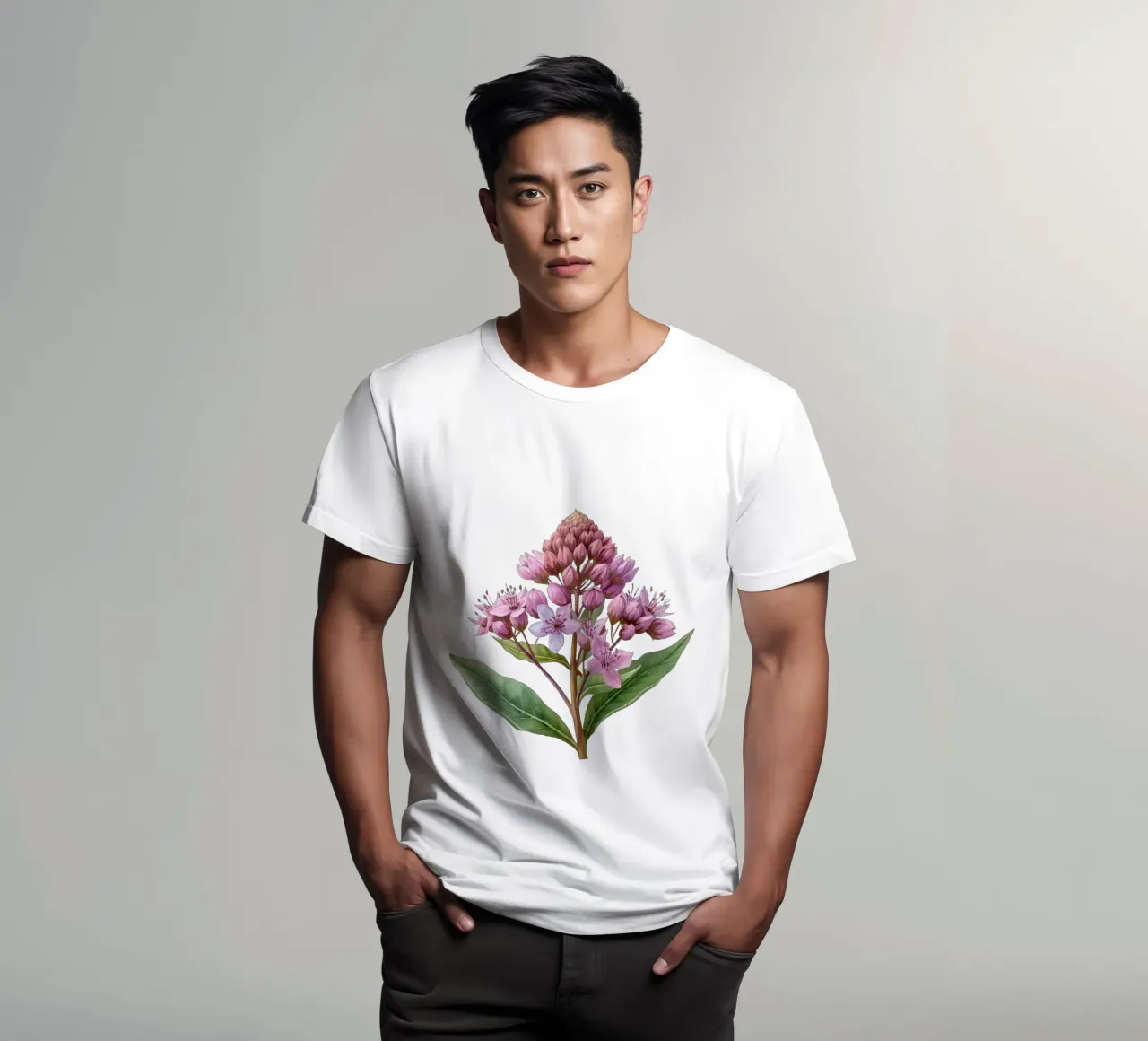 Joe Pye Weed Fiore 2 t-shirt da Bold Blooms