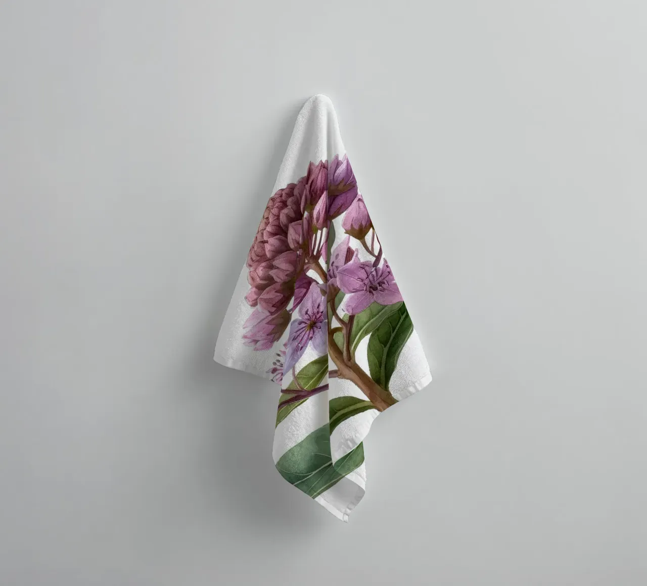 Joe Pye Weed Fiore 2 asciugamano da bagno da Bold Blooms