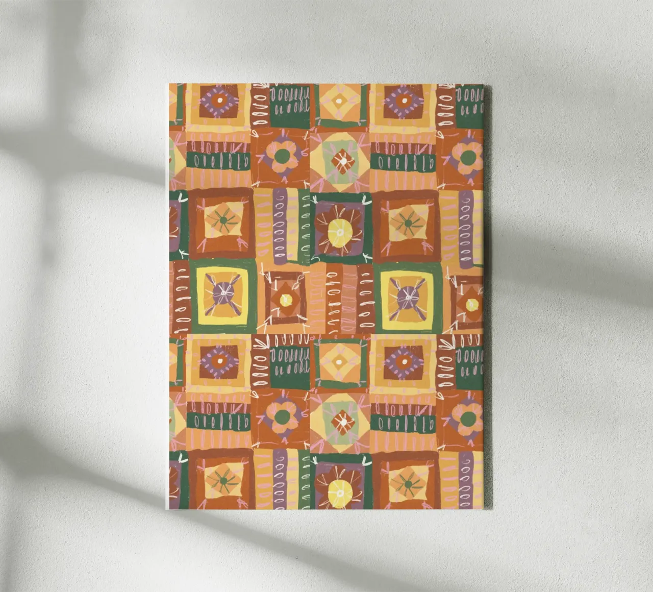 Brown patchwork toile de GigiRosado