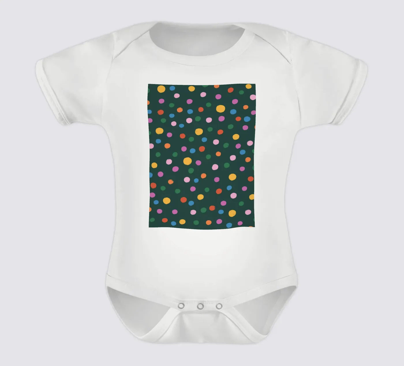 Dots babyrompertje korte mouwen van GigiRosado