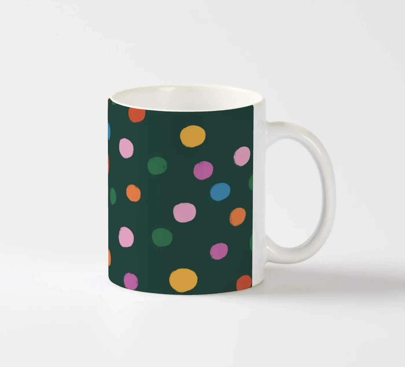 Dots ceramic mug by GigiRosado