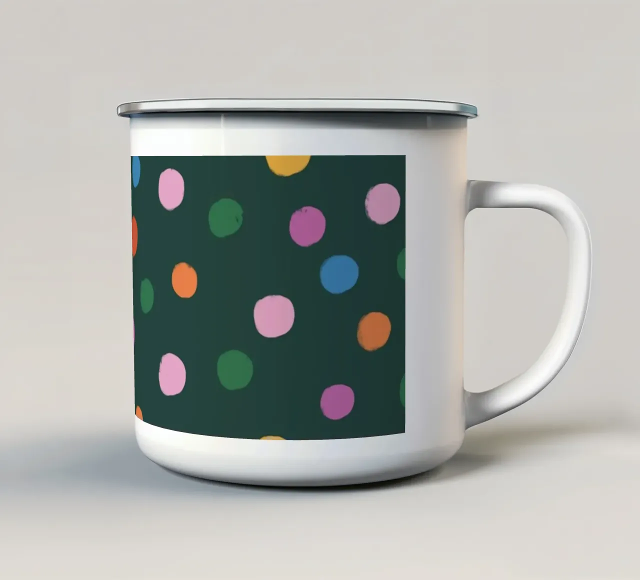 Dots tazza in smalto da GigiRosado