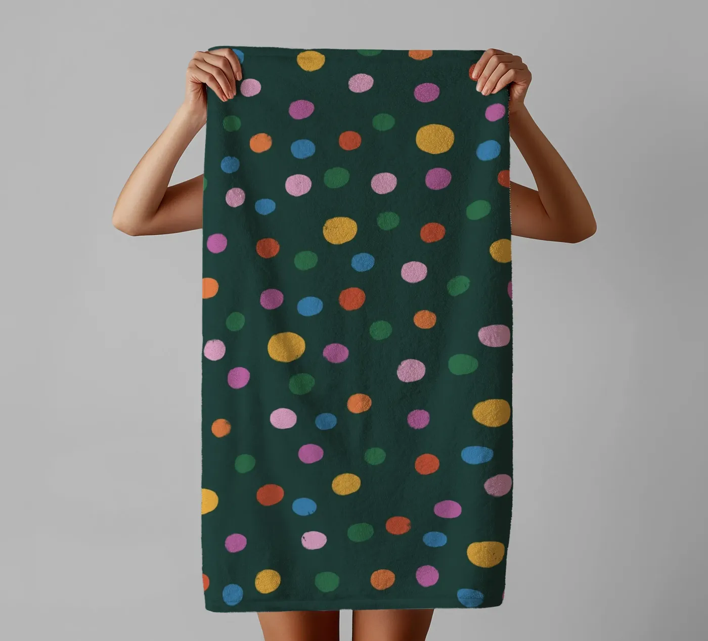 Dots towel by GigiRosado